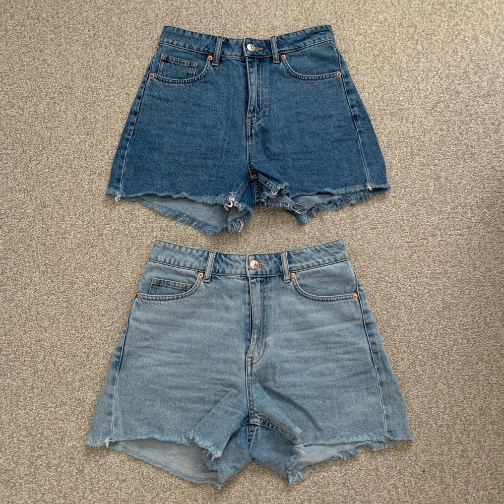 Set of 2 H&M High Rise Shorts